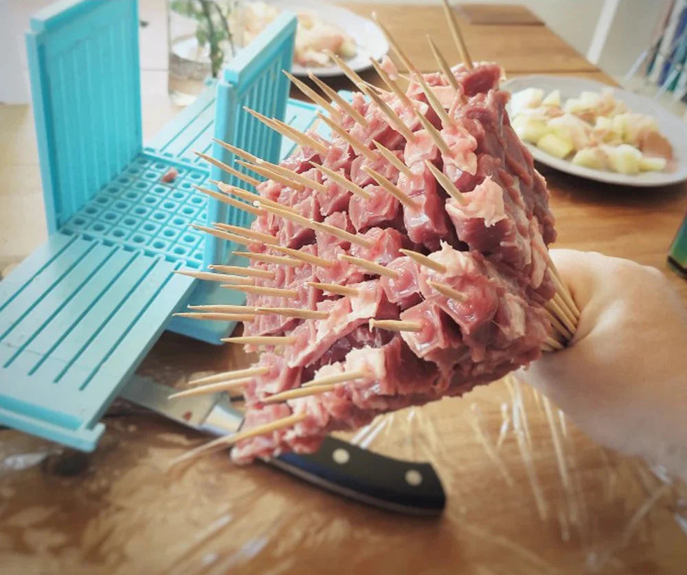 מכונת שיפודים ביתית - 49 חורים לשיפוד מהיר