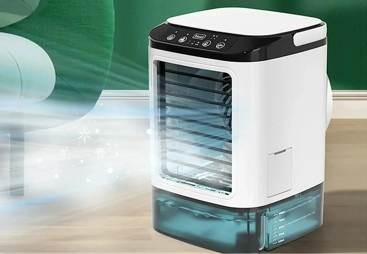 מצנן שולחני עם אדים