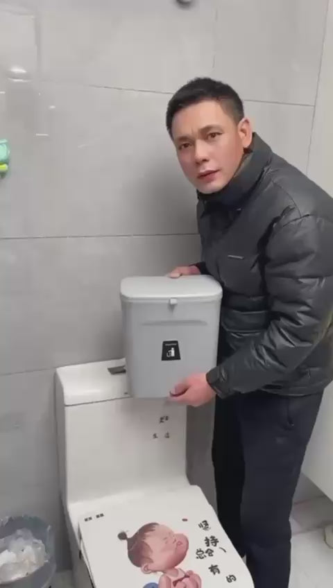 פח אשפה תלוי ללא קידוח