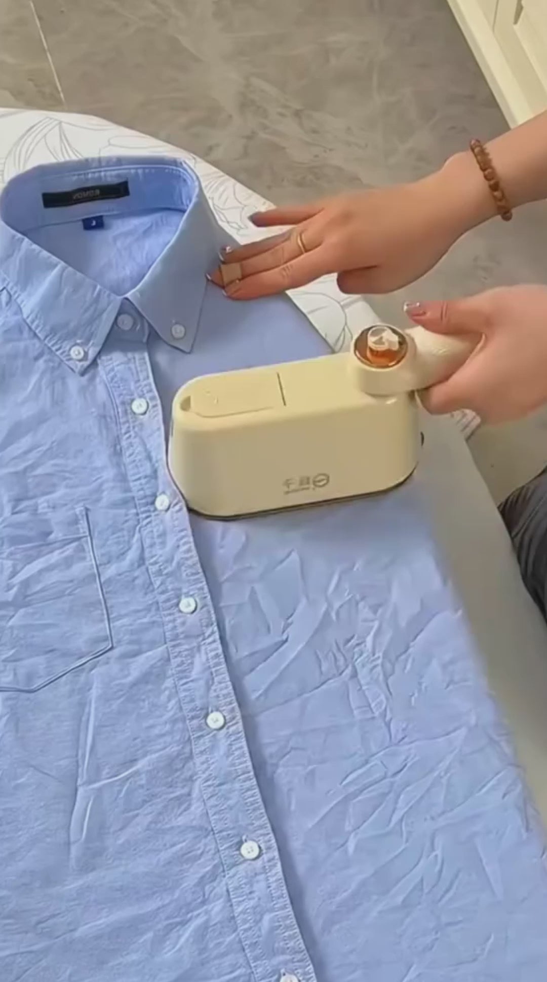 IronPro™ – המגהץ הנייד שמעלים קמטים ב-30 שניות (גיהוץ יבש ורטוב)